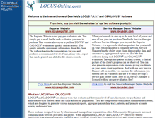 Tablet Screenshot of locusonline.com